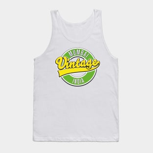 Mumbai vintage style logo Tank Top